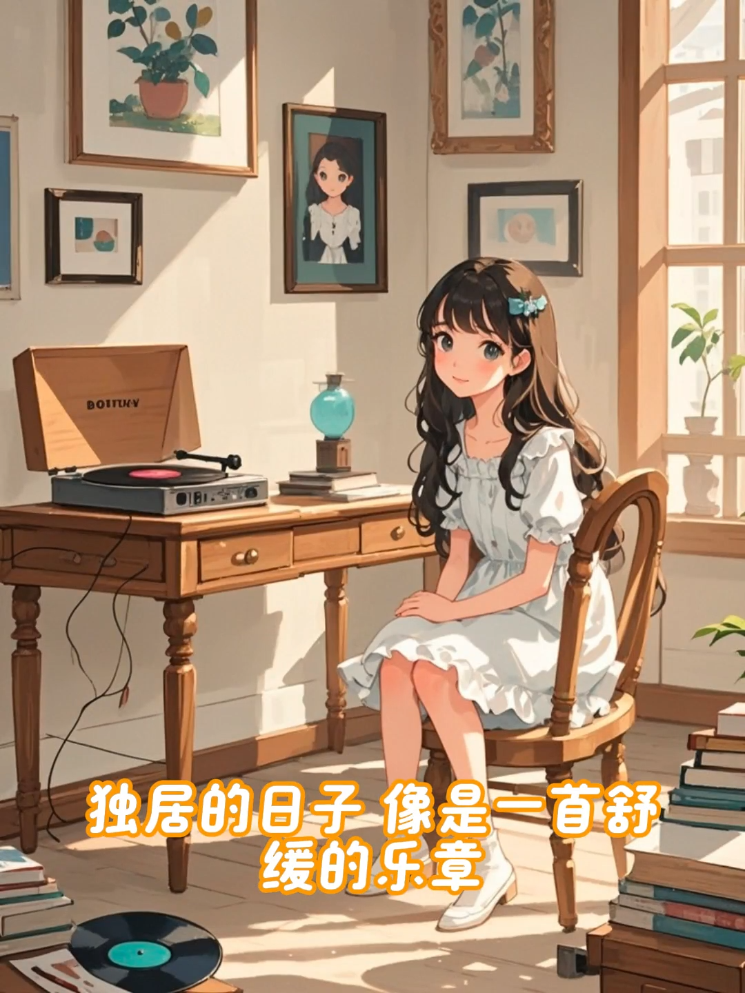 3.4、情感治愈：漫画版治愈女孩独居视频-子文AI工作流