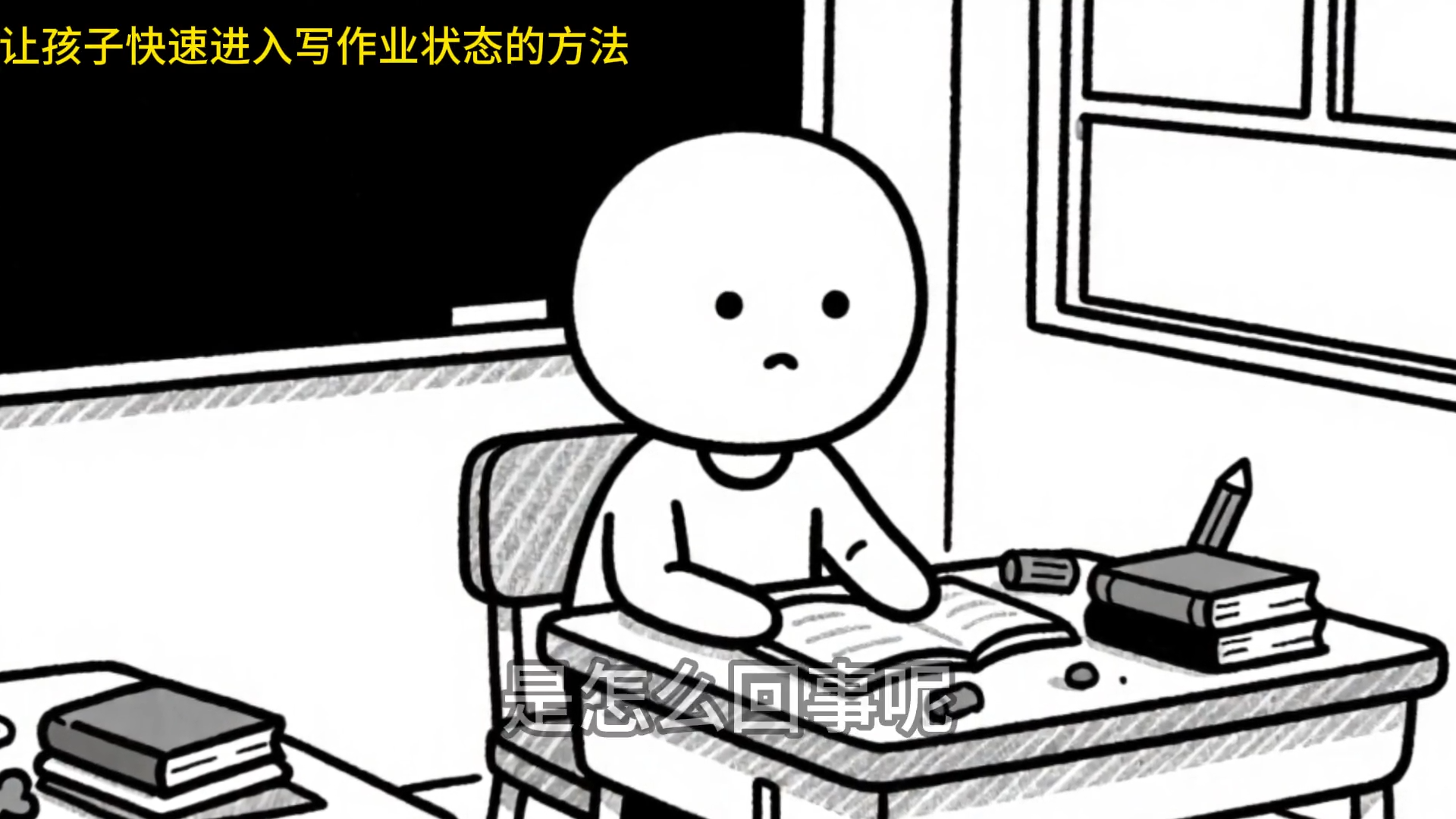 5.50、文化教育：教育通用简笔画图视频-子文AI工作流
